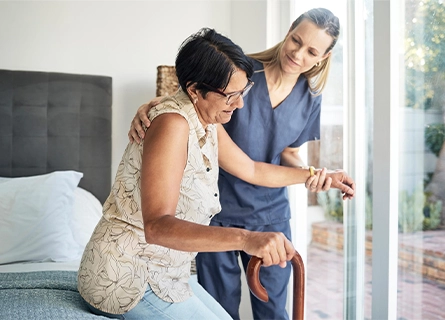 Home Care Nurse Senior Patient